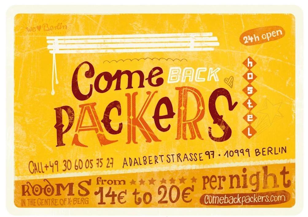 Comebackpackers Berlin Bagian luar foto